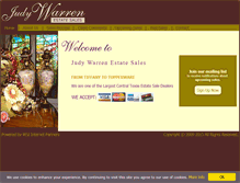 Tablet Screenshot of judywarrenestatesales.com